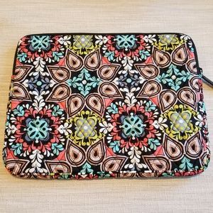 Vera Bradley zippered insert to the laptop attache
